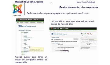 Manual de usuario de Joomla for Windows - Download it from Habererciyes for free